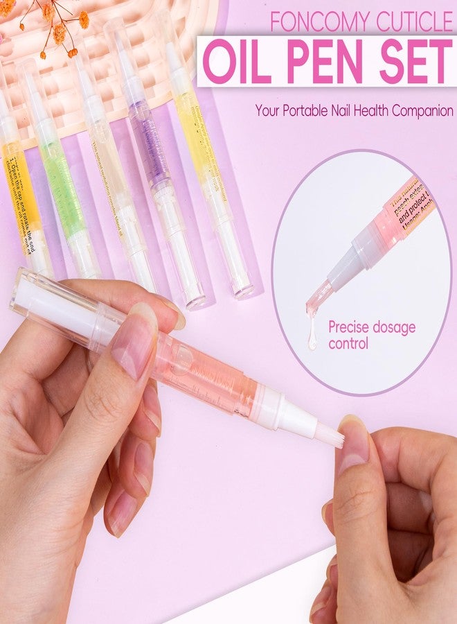 Foncomy 2PCS Cuticle Oil Pen for Nails,Nail Oil Pen for Nail Care,Cuticle Oil for Nails with Nail File,Nail Oil Cuticle Prevent Dry Cracking and Hangnails,Deep Nourishment(Strawberry & Orange Flavor) - Image 4